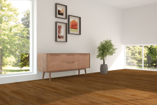 Medallion Project Plus Room Scene With Cinnamon Oak Floor Sample On It
